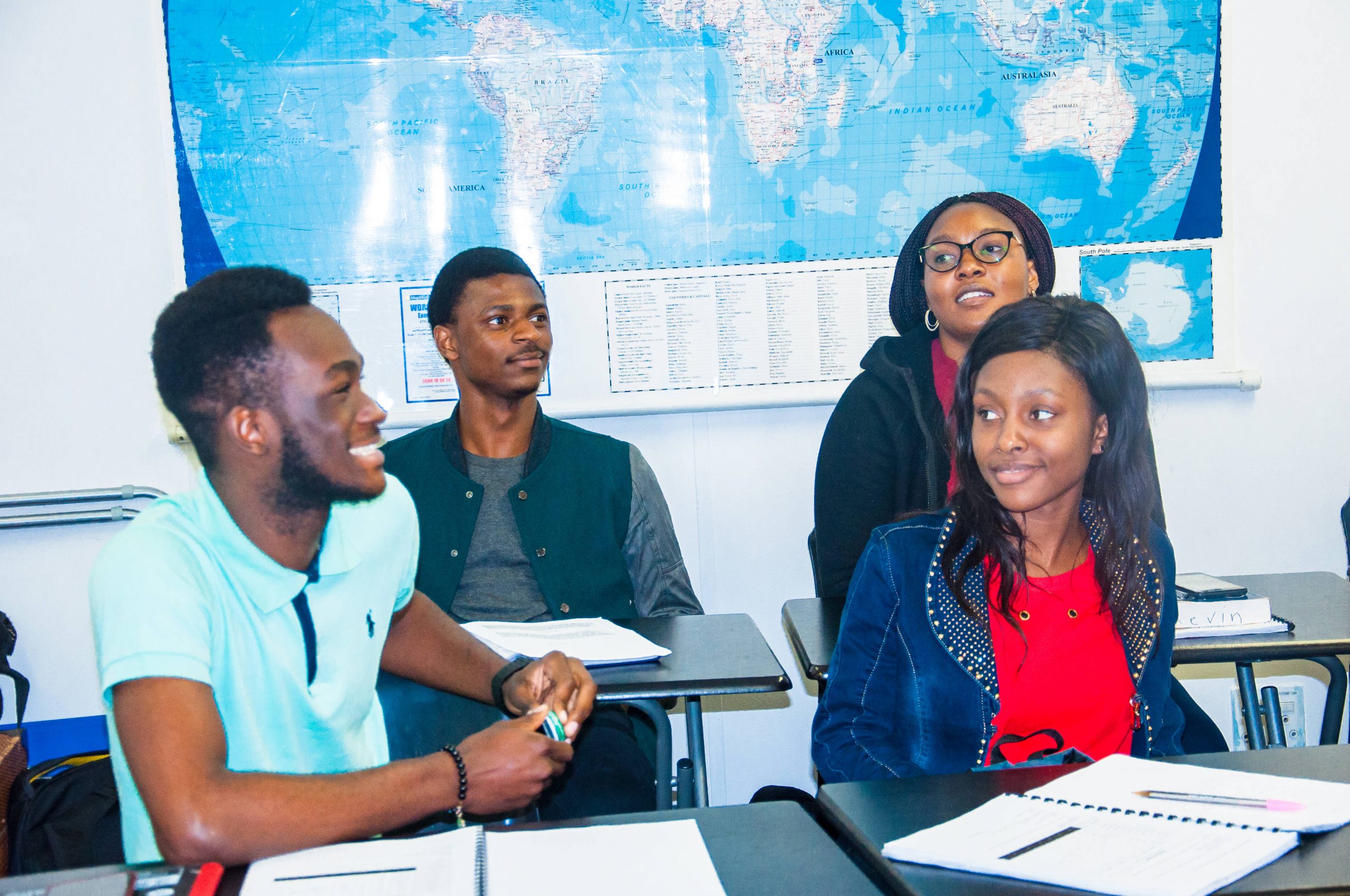 HACC English Students Learning